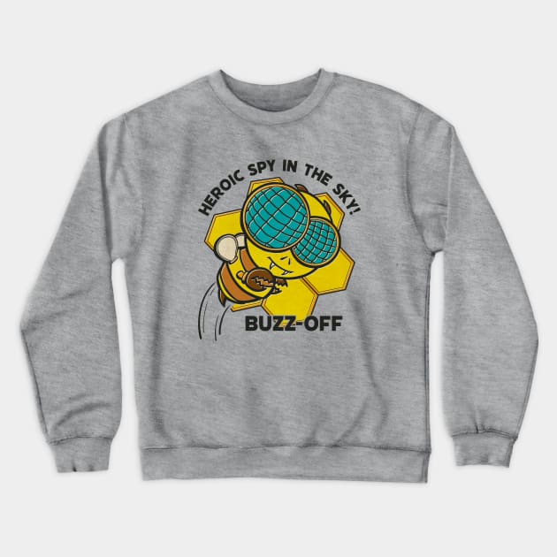 Adorable Buzz Off He Man Toy 1980 Crewneck Sweatshirt by Chris Nixt